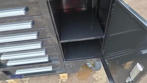 4.5ft 7-drawer 2-cabinet workbench (unused) - 13