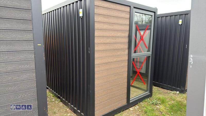 13ft office c/w 240v electrics