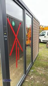 13ft office c/w 240v electrics - 4
