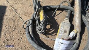 WACKER NEUSON 110v high frequency vibrating poker (3252820) - 2