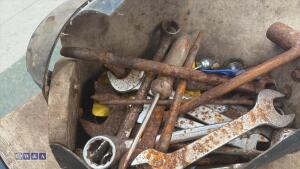 Bag of spanners etc - 2