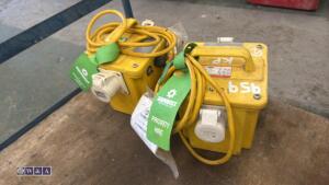 2 x 1.5kva transformers - 4