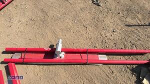 Bullnose extendable manual concrete float c/w 3 x handles (unused) - 4