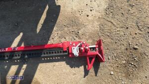 60'' farm jack (red) (unused) - 2