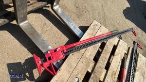 60'' farm jack (red) (unused) - 3