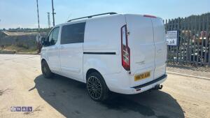 2021 FORD TRANSIT CUSTOM 300 LIMITED E-BLUE 6-speed manual diesel panel van (HW70 AAM)(MoT 22nd January 2027)(V5 in office) - 3