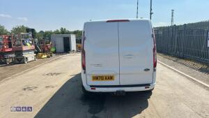 2021 FORD TRANSIT CUSTOM 300 LIMITED E-BLUE 6-speed manual diesel panel van (HW70 AAM)(MoT 22nd January 2027)(V5 in office) - 4