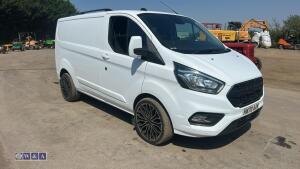 2021 FORD TRANSIT CUSTOM 300 LIMITED E-BLUE 6-speed manual diesel panel van (HW70 AAM)(MoT 22nd January 2027)(V5 in office) - 7