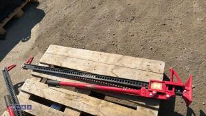 60'' farm jack (red) (unused) - 3