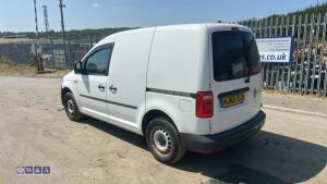 2015 VOLKSWAGEN CADDY C20 STARTLINE TDI 5-speed manual diesel van, c/w side loading door (HJ65 ELH)(MoT 6th October 2026)(V5, service history & spare keys in office) - 2