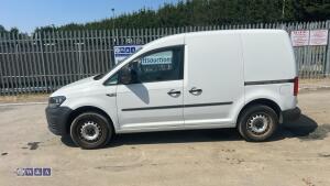 2015 VOLKSWAGEN CADDY C20 STARTLINE TDI 5-speed manual diesel van, c/w side loading door (HJ65 ELH)(MoT 6th October 2026)(V5, service history & spare keys in office) - 4