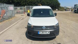 2015 VOLKSWAGEN CADDY C20 STARTLINE TDI 5-speed manual diesel van, c/w side loading door (HJ65 ELH)(MoT 6th October 2026)(V5, service history & spare keys in office) - 7