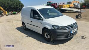 2015 VOLKSWAGEN CADDY C20 STARTLINE TDI 5-speed manual diesel van, c/w side loading door (HJ65 ELH)(MoT 6th October 2026)(V5, service history & spare keys in office) - 30
