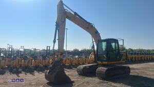2013 JCB JS130LC steel tracked excavator (s/n 2133872) c/w boxing ring, bucket & Q/hitch - 3