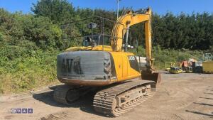 2013 JCB JS130LC steel tracked excavator (s/n 2133872) c/w boxing ring, bucket & Q/hitch - 4