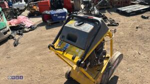 WACKER NEUSON petrol road saw c/w dust suppression bottle (328225?) - 2