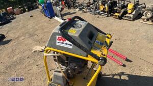 WACKER NEUSON petrol road saw c/w dust suppression bottle (328225?) - 5