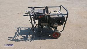 HONDA 200amp welder/generator with leads - 6