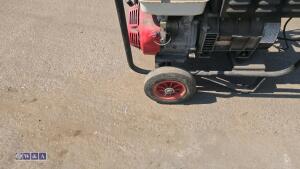HONDA 200amp welder/generator with leads - 9