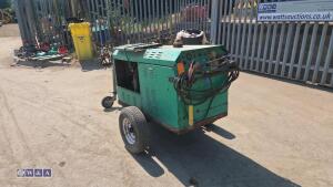 KUBOTA diesel welder generator c/w leads - 3