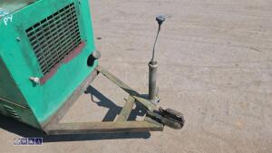 KUBOTA diesel welder generator c/w leads - 9