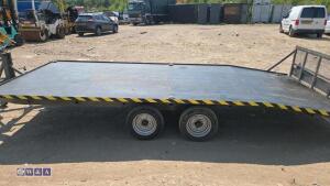 INDESPENSION 2.6t twin axle tilt-bed trailer (s/n 687314) - 13