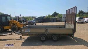 IFOR WILLIAMS 2t twin axle plant trailer (T16) - 2