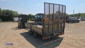 IFOR WILLIAMS 2t twin axle plant trailer (T16) - 3