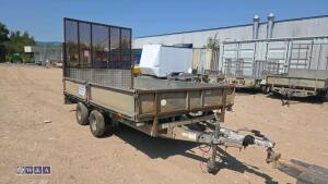 IFOR WILLIAMS 2t twin axle plant trailer (T16) - 7