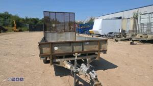 IFOR WILLIAMS 2t twin axle plant trailer (T16) - 8