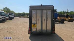 IFOR WILLIAMS 2.6t twin axle box trailer (s/n 57989) - 4