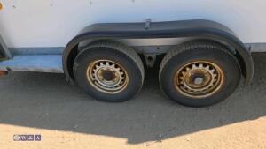IFOR WILLIAMS 2.6t twin axle box trailer (s/n 57989) - 11