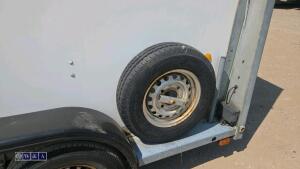 IFOR WILLIAMS 2.6t twin axle box trailer (s/n 57989) - 13