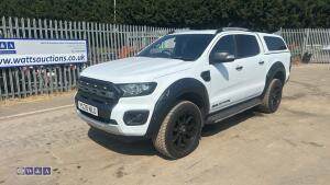 2020 FORD RANGER WILDTRAK ECOBLUE4 Bi-Turbo automatic pick-up c/w bodykit truckman top, General Grabber A/T tyres, F/R parking sensors (YS20 NLU)(MoT 6th July 2027)(V5, MoT & some history in office)