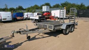2009 INDESPENSION 3.5t twin axle plant trailer