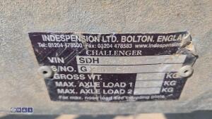 2009 INDESPENSION 3.5t twin axle plant trailer - 10