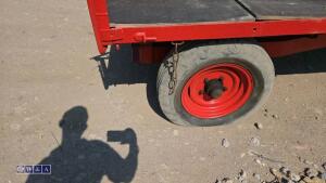 3t single axle farm tipping trailer - 10