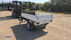 DAIHATSU single wheel trailer c/w dropsides - 3