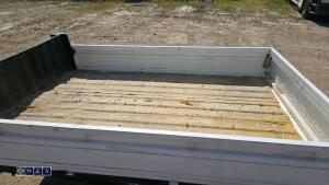 DAIHATSU single wheel trailer c/w dropsides - 12