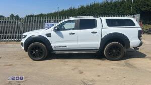 2020 FORD RANGER WILDTRAK ECOBLUE4 Bi-Turbo automatic pick-up c/w bodykit truckman top, General Grabber A/T tyres, F/R parking sensors (YS20 NLU)(MoT 6th July 2027)(V5, MoT & some history in office) - 2