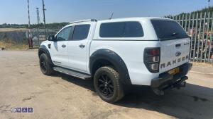2020 FORD RANGER WILDTRAK ECOBLUE4 Bi-Turbo automatic pick-up c/w bodykit truckman top, General Grabber A/T tyres, F/R parking sensors (YS20 NLU)(MoT 6th July 2027)(V5, MoT & some history in office) - 3