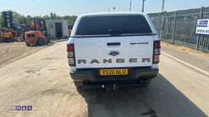 2020 FORD RANGER WILDTRAK ECOBLUE4 Bi-Turbo automatic pick-up c/w bodykit truckman top, General Grabber A/T tyres, F/R parking sensors (YS20 NLU)(MoT 6th July 2027)(V5, MoT & some history in office) - 4