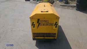 STEPHILL 240/110 10kva silent generator - 4