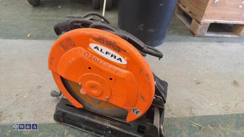 ALFRA 110v metal chopsaw