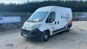 2020 CITROEN RELAY 35 L2H2 ENTERPRISE BHDI S/S EURO6 6-speed manual diesel van (MW70 EXS)(MoT 30th December 2026)(V5 in office)