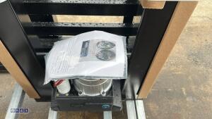 XPF20H 18ft 240v, 550w electric sliding gate c/w controls (Horizontal bars) (unused) - 10