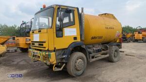 1996 IVECO 7000ltr site fuel tanker (N195 NFB) (Clutch and Brake fault) (All hour / odometer readings are unverified and unwarranted)