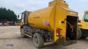 1996 IVECO 7000ltr site fuel tanker (N195 NFB) (Clutch and Brake fault) (All hour / odometer readings are unverified and unwarranted) - 8