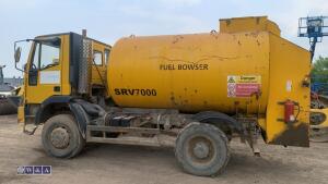 1996 IVECO 7000ltr site fuel tanker (N195 NFB) (Clutch and Brake fault) (All hour / odometer readings are unverified and unwarranted) - 9
