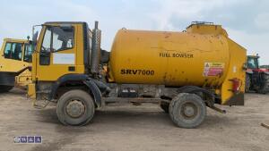 1996 IVECO 7000ltr site fuel tanker (N195 NFB) (Clutch and Brake fault) (All hour / odometer readings are unverified and unwarranted) - 10